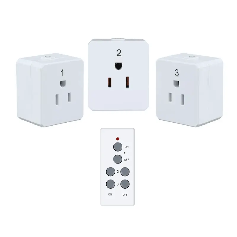 RF433 Mhz Wireless US Remote Control Socket